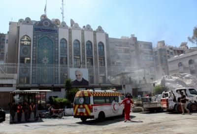 EU Condemns Attack On Iran's Embassy, Urges Restraint