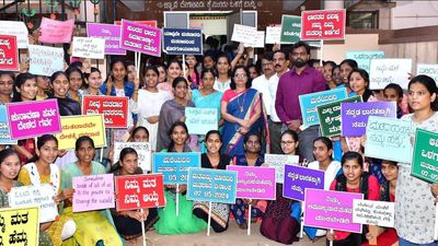 Dharwad hostel inmates write letters to their parents urging them to vote