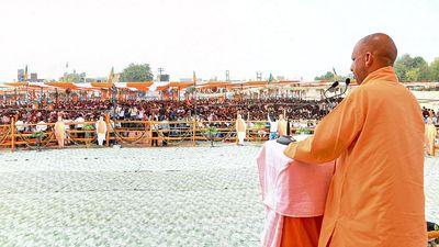 India progressing rapidly under BJP regime, Yogi says in Agra