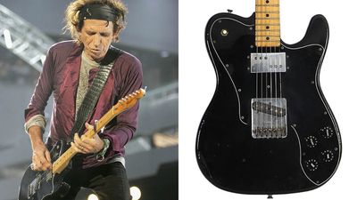 Own a piece of Rolling Stones history as a Keith Richards stage-played 1972 Fender Telecaster Custom goes up for auction