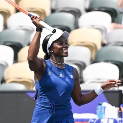 Sloane Stephens Dominates On Court With Stylish Performance