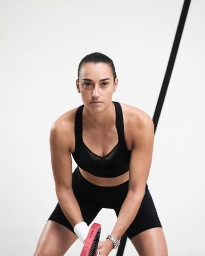 Caroline Garcia: Stylish And Confident On The Tennis Court