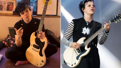 “This is my guitar. I'm absolutely buzzing”: Epiphone is set to release a Yungblud signature SG Junior – and one of its prototypes is already up for grabs