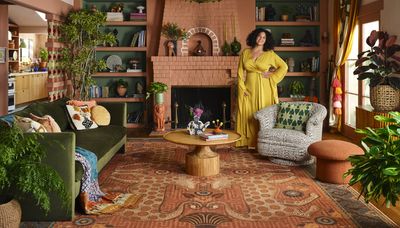 The new boho Ruggable x Justina Blakeney collection is a colorful paradise that works perfectly with 2024's hottest interiors trends