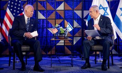 Biden tells Netanyahu Gaza aid strikes ‘unacceptable’ and Israel must end civilian suffering to keep US support – as it happened