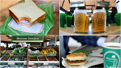 The Masters Concession Menu And Prices Including $5 Beer and $1.50 Sandwiches