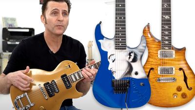 “This is an intensely crafted ‘Super Guitar’ with a separate piezo output…”: Dweezil Zappa’s huge gear auction is full of utterly unique guitars, including his Hot Rats Gibson Les Paul, a Madonna-clad Jackson and a true one-off custom PRS