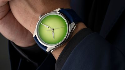 Green means go! H Moser & Cie launch a crazy, colourful watch