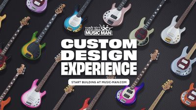 You can now design your dream StingRay bass with Ernie Ball Music Man’s Custom Design Experience – and there are 30 finishes to choose from