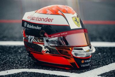 Leclerc marks 10th anniversary of Bianchi accident with tribute F1 helmet