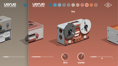 Universal Audio launches Verve Analog Machines saturation effects, and makes the 'Essentials' version free until the end of April