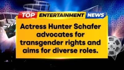 Hunter Schafer's Impact Beyond Transgender Roles In Hollywood