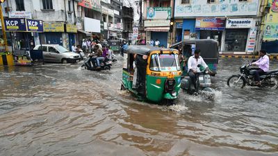 Waterlogging issue haunts Vijayawada as drain project launched in 2016 remains incomplete