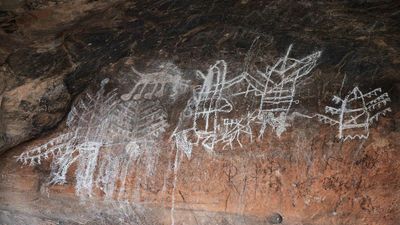 The rock paintings at Kumittipathi testify to prehistoric Kongu region