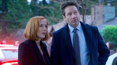 Gillian Anderson says she’s up for reprising her role as Scully in Ryan Coogler's X-Files reboot: "Maybe I'll pop in for a little something something"