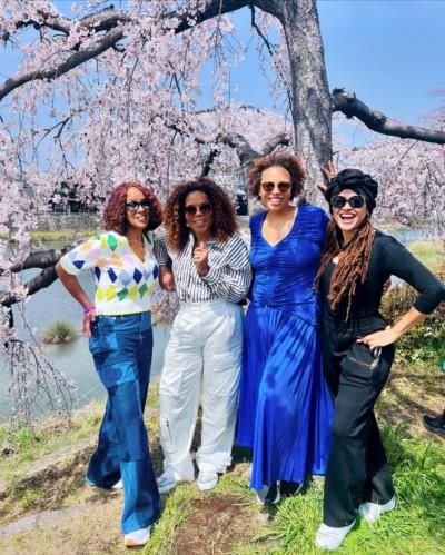 Oprah Winfrey's Unforgettable Cherry Blossom Adventure In Japan