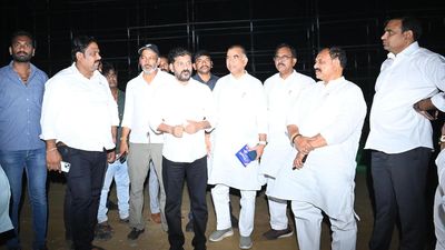 Revanth inspects Tukkuguda meeting arrangements, wants Ministers and MLAs to mobilise 10 lakh people