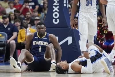 Zion Williamson Injury Raises Concerns For Pelicans Playoff Push