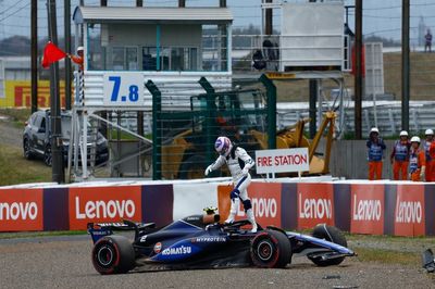 Vowles: Sargeant chassis survived F1 Japanese GP FP1 crash intact