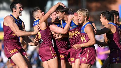 Lions show pride, maul Roos for first AFL win