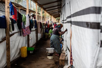 Violence in eastern Congo has displaced millions. Some end up at this camp