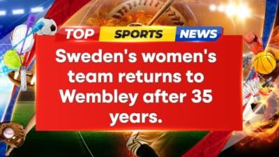 Sweden's Women's Soccer Team Returns To Wembley After Decades