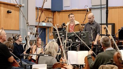"I was very excited to get involved, it's one of my favourite books of all time": watch Muse's Matt Bellamy work on a dramatic new original score for George Orwell's 1984 at Abbey Road Studios