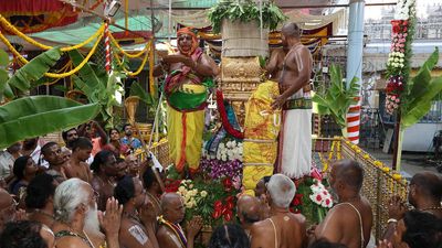 Brahmotsavams begins at Kodandarama temple