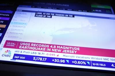 4.8 Magnitude Earthquake Disrupts Northeast Air Travel Operations