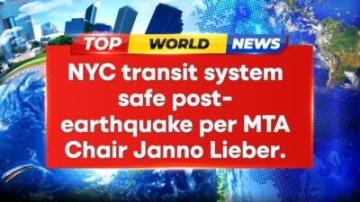 NYC Transit System Operates Safely Following Morning Earthquake