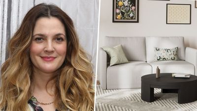 Drew Barrymore's latest homeware launch offers the perfect living room sofa upgrade – the colorway is timeless