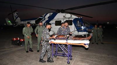 Coast Guard airlifts Sri Lankan national in distress from mid-sea to Chennai