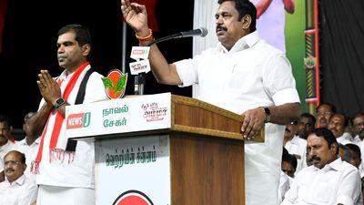 No consensus among INDIA allies even on contesting together: Palaniswami