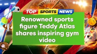 Teddy Atlas Motivates With Dedication And Perseverance In Gym