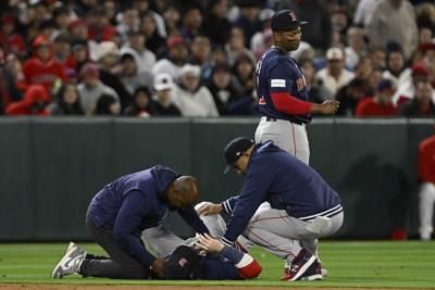 Red Sox Shortstop Trevor Story Injured In Game