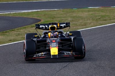 Verstappen not "as comfortable" at Suzuka as in previous F1 races