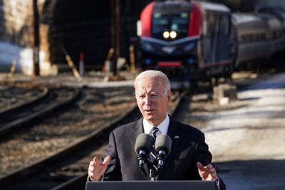 President Joe Biden Tours Collapsed Baltimore Bridge As Efforts To Clear Wreckage Continue