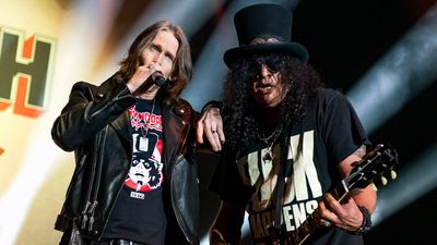 “The sonic aggro and infectious licks are there in spades”: For better and worse, Slash strips rock to its basest elements at Wembley Arena