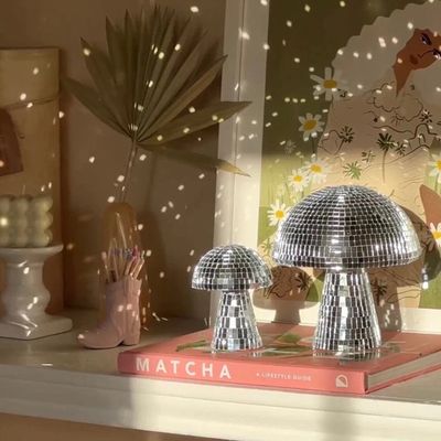 We’re obsessed with Primark’s new disco mushroom decor as the mirrored trend shows no signs of slowing