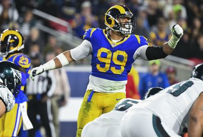 WATCH: Aaron Donald says Jason Kelce, Eagles scheme gave him the most trouble