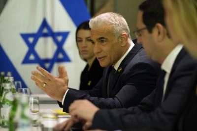 Israeli Opposition Leader Yair Lapid To Meet Top US Officials
