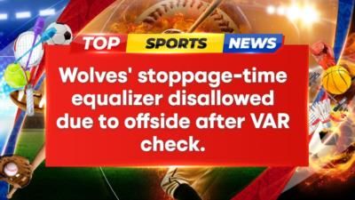 Wolves Left Fuming After Controversial VAR Decision Costs Them Match