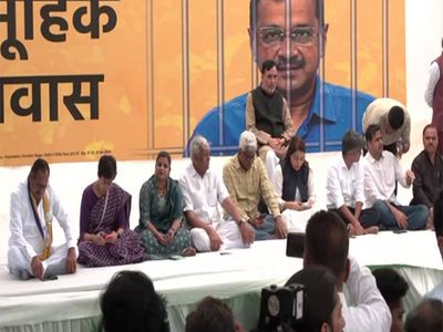 AAP leaders observe hunger strike, Atishi says, "ED, CBI act as political weapons of BJP"