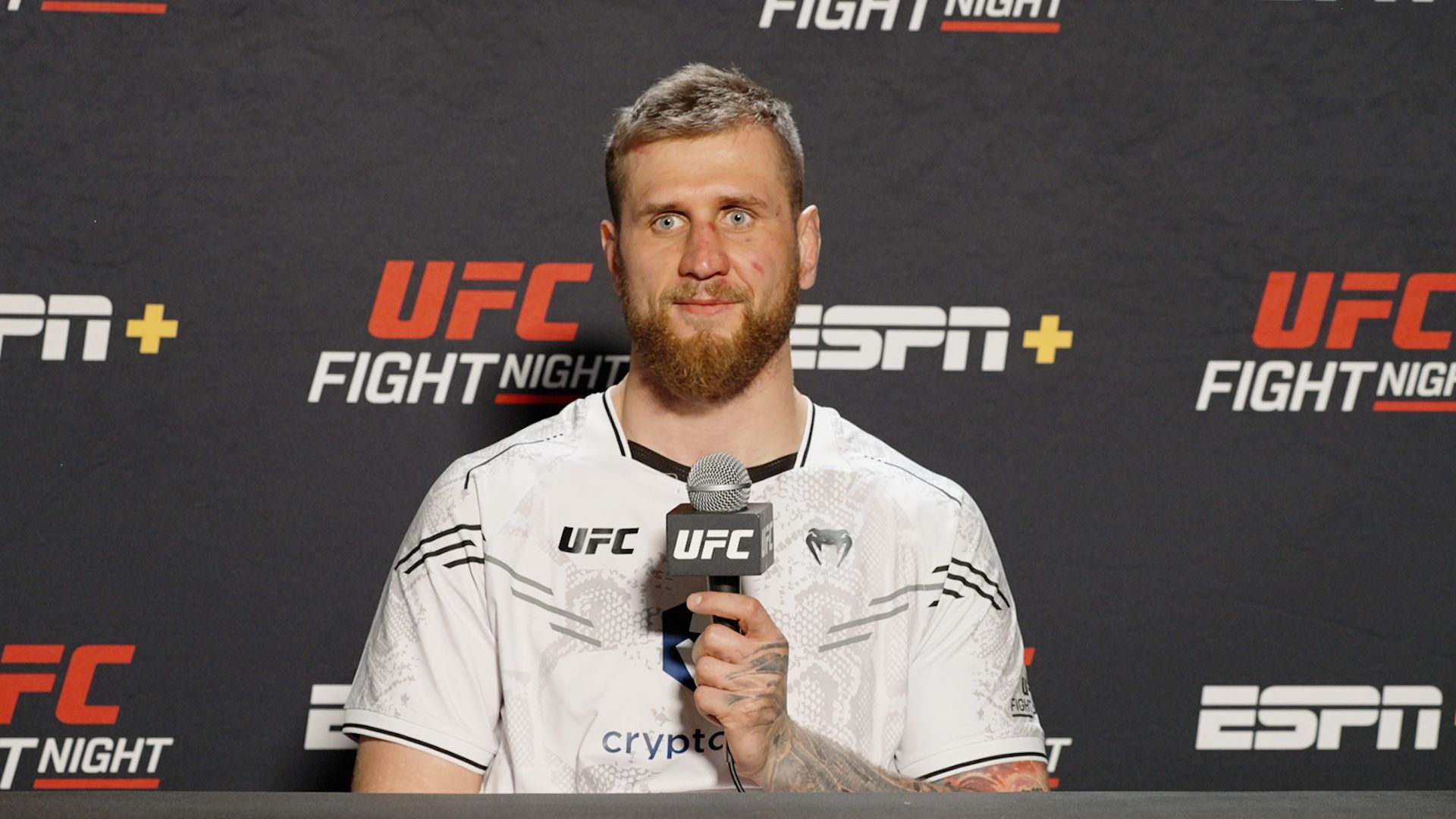 UFC Fight Night 240’s Lukasz Brzeski responds to…