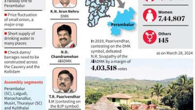 Intense battle unfolds in Perambalur as scion seeks to expand father’s political footprint