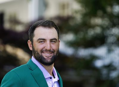 Scottie Scheffler plays practice round Sunday at Augusta National with sister Molly