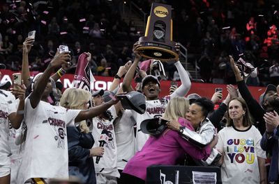 South Carolina defeats Iowa to win the women's NCAA basketball championship