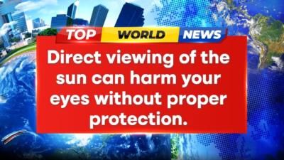 Viewing Tomorrow's Eclipse Safely Without Certified Glasses