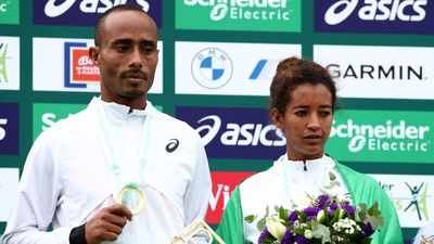 Ethiopian pair Uma and Fikir win men's and women's Paris Marathon at first attempt