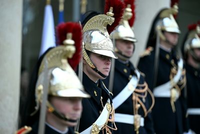 Swapping Of The Guard: French, British Troops Mark Entente Cordiale